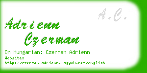 adrienn czerman business card